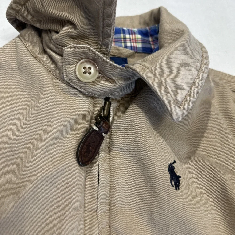 Boys Polo Ralph Lauren Harrington Jacket Size 4/4T
